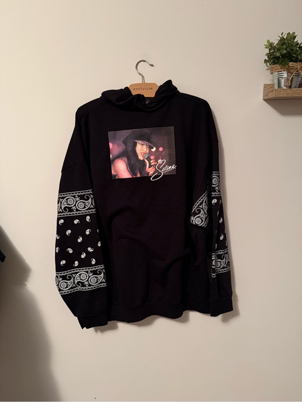 2XL Black Women's Selena Sweatshirt Hoodie